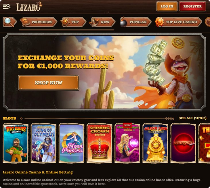 Lizaro casino login in United Kingdom